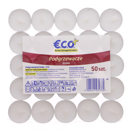 ECO PODGRZEWACZE białe 50sztuk (1)