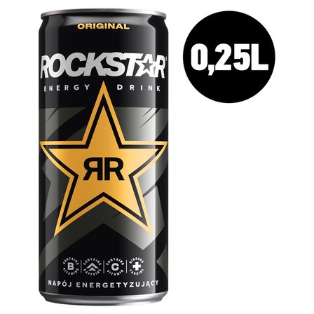 Rockstar Gazowany napój energetyzujący 250 ml (2)