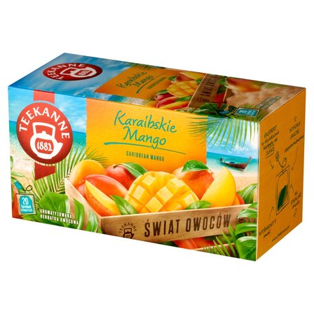 Teekanne World of Fruits Caribbean Mango Herbatka owocowa 45 g (20 x 2,25 g) (2)