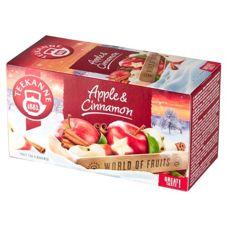 Teekanne World of Fruits Apple & Cinnamon Mieszanka herbatek owocowych 40 g (20 x 2,5 g) (2)