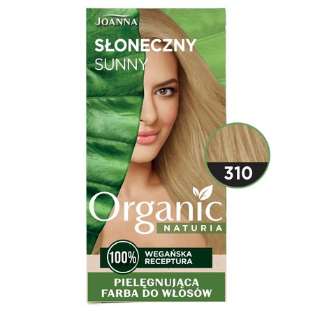 Joanna Naturia Organic Pielęgnująca farba do włosów słoneczny 310 (3)
