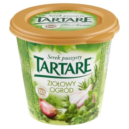 Tartare Serek puszysty ziołowy ogród 140 g (2)