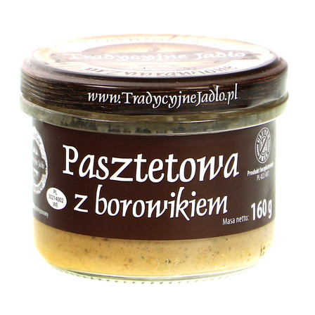 TRADYCYJNE JADŁO PASZTETOWA Z BOROWIKIEM 160G (1)