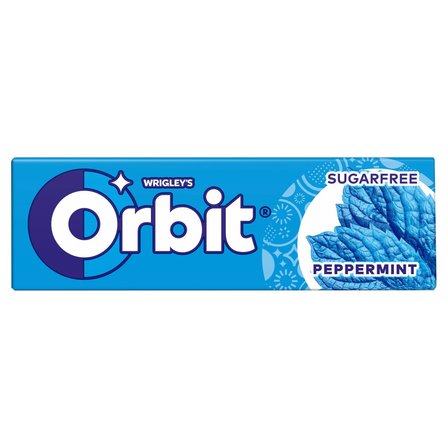 Orbit Peppermint Bezcukrowa guma do żucia 14 g (10 sztuk) (1)