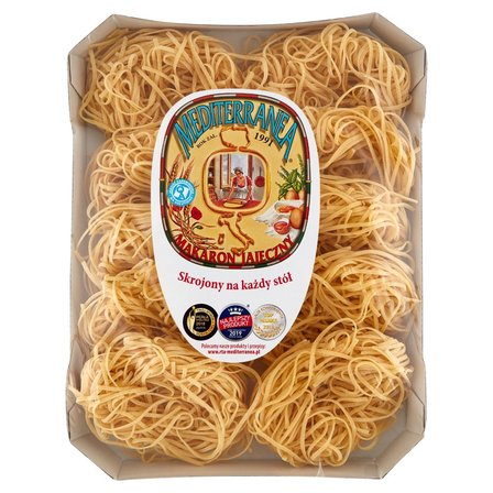 Mediterranea Makaron jajeczny 103 wstążka standard 500 g (1)