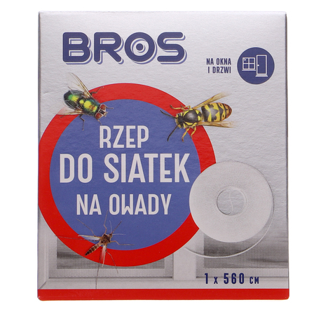 Bros rzep do siatek na owady 1x560cm (1)