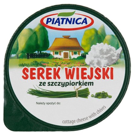 Piątnica Serek wiejski ze szczypiorkiem 150 g (1)