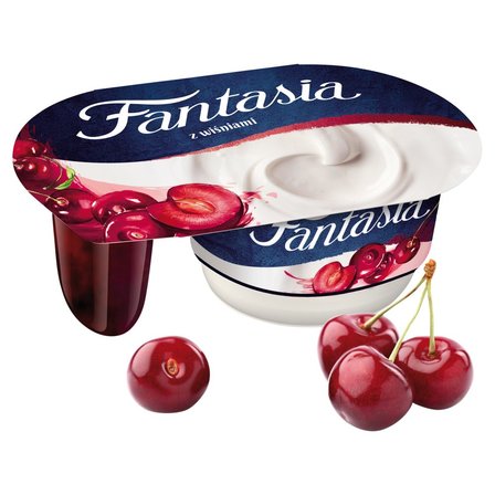 Fantasia Jogurt kremowy z wiśniami 118 g (2)