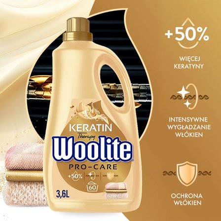 Woolite Keratin Therapy Pro-Care Płyn do prania 3,6 l (60 prań) (4)