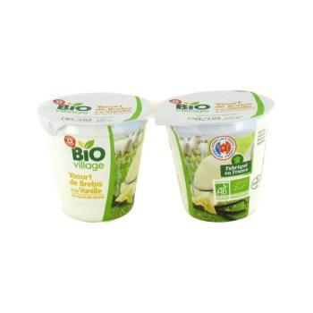 WM JOGURT Z MLEKA OWCZEGO O SMAKU WANILIOWYM BIO 2x125g (1)