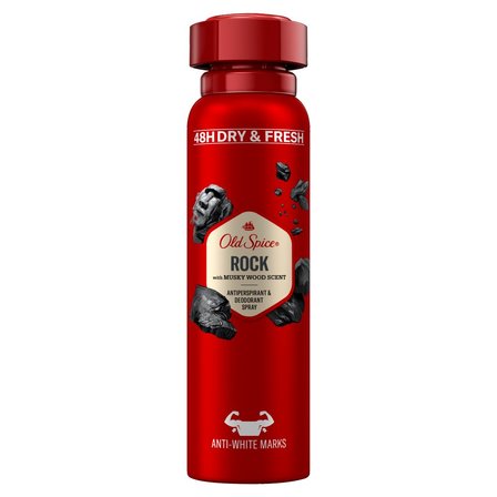 Old Spice Rock Antyperspirant I Dezodorant W Sprayu Dla Mężczyzn, 150ml (1)