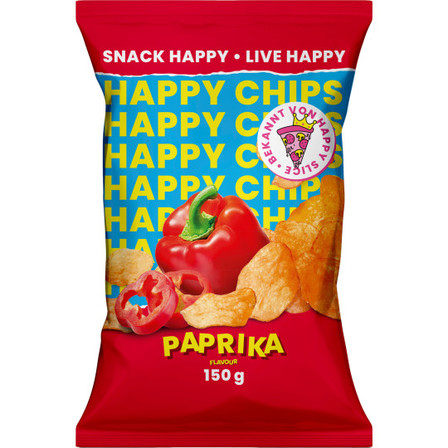 Happychips chipsy paprykowe 150g (1)