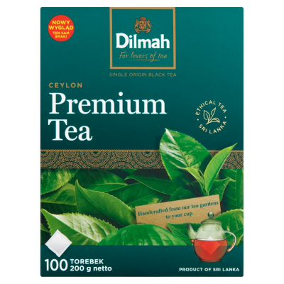 Dilmah Ceylon Premium Tea Klasyczna czarna herbata 200 g (100 x 2 g) (2)