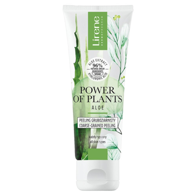 Lirene Power of Plants Aloe Peeling gruboziarnisty 75 ml (1)