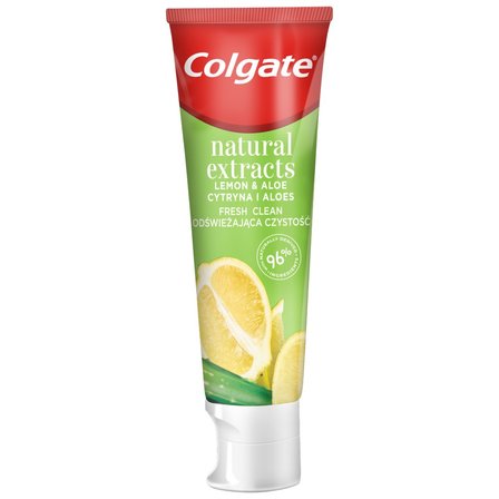 Colgate Natural Extracts Lemon Aloe Pasta do zębów z fluorem 75 ml (2)