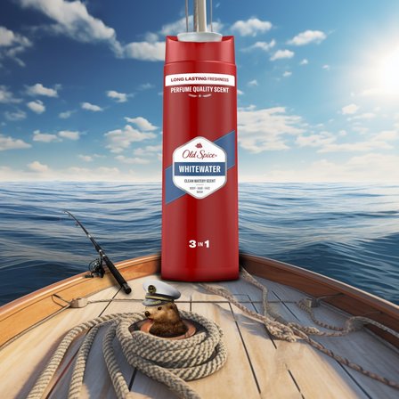 Old Spice Whitewater Żel Pod Prysznic I Szampon Dla Mężczyzn 250ml, 3W1 (8)