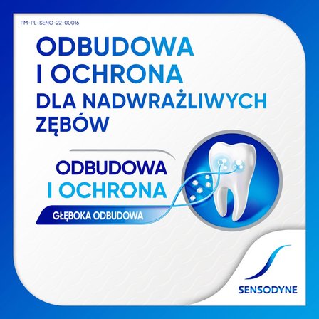 Sensodyne Mint Odbudowa i Ochrona Wyrób medyczny pasta do zębów z fluorkiem 75 ml (4)