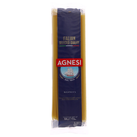 Agnesi bucatini makaron spaghetti 500g (1)