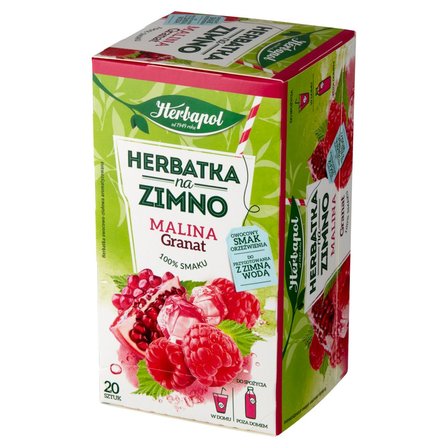 Herbapol Herbatka na zimno malina granat 36 g (20 x 1,8 g) (2)