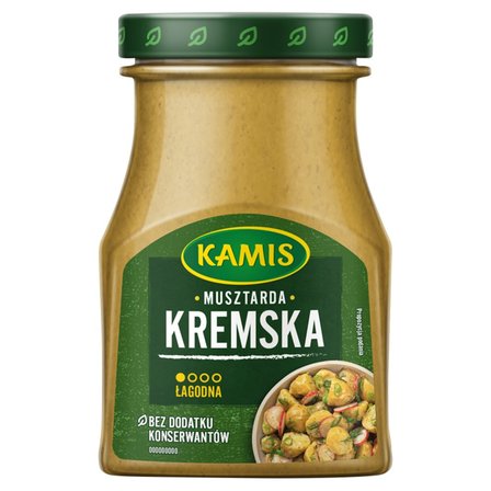 Kamis Musztarda kremska 185 g (1)