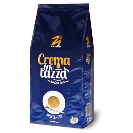 Zicaffe Crema in Tazza Superiore Kawa ziarnista 1kg (1)