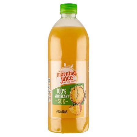 Morning Juice Sok 100 % wyciskany ananas 900 ml (1)