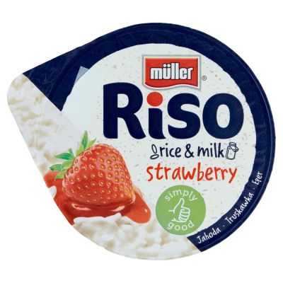Müller Riso Deser mleczno-ryżowy truskawka 200 g (2)