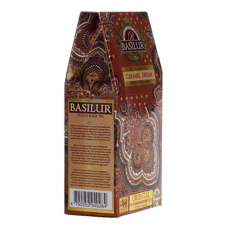 Basilur TEA caramel dream herbata czarna liściasta z dodatkami 100g (4)