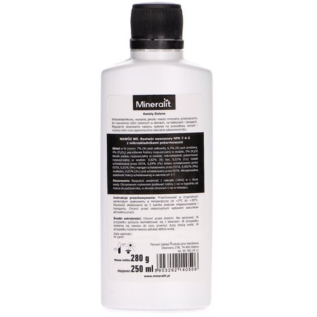 Mineralny nawóz do kwiatów zielonych 250ml (2)