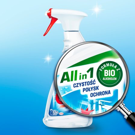 Clin Anti-Fog Płyn do mycia powierzchni szklanych 500 ml (6)