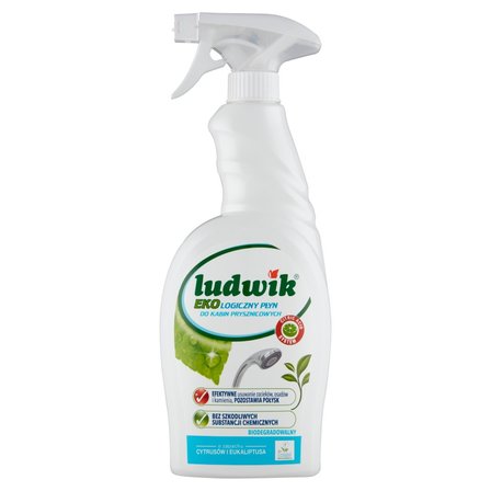Ludwik Ekologiczny płyn do kabin prysznicowych o zapachu cytrusów i eukaliptusa 750 ml (1)