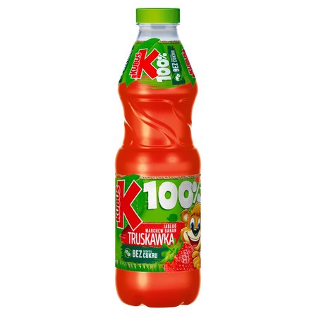 Kubuś 100% Sok jabłko marchew banan truskawka 850 ml (1)