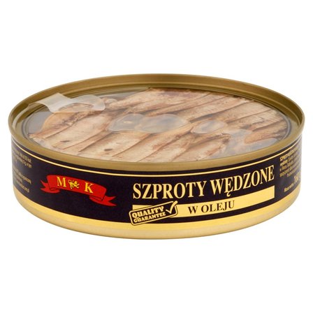 MK Szproty wędzone w oleju 160 g (2)