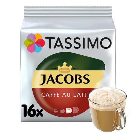 Tassimo Jacobs Café au Lait Napój w proszku z kawą rozpuszczalną i mlekiem 184 g (16 kapsułek) (2)