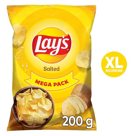 Lay's Chipsy ziemniaczane solone 200 g (2)