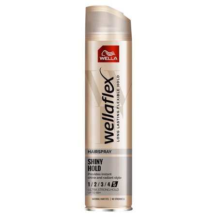 Wella Wellaflex Shiny Hold Spray do włosów 250 ml (1)