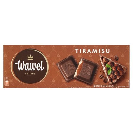 Wawel Czekolada nadziewana tiramisu 265 g (1)