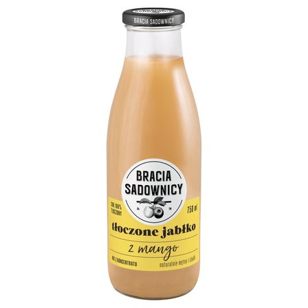 Bracia Sadownicy Sok tłoczone jabłko z mango 750 ml (1)