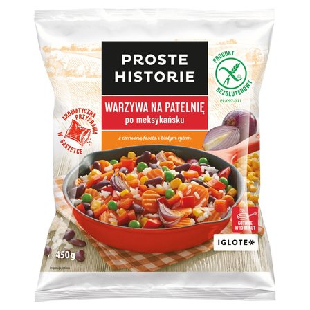 Proste Historie Warzywa na patelnię po meksykańsku 450 g (1)