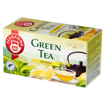 Teekanne Green Tea Lemon Aromatyzowana herbata zielona 35 g (20 x 1,75 g) (2)