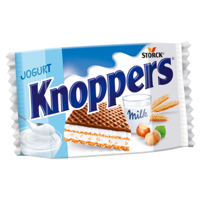 Knoppers Jogurt Wafelek mleczno-jogurtowy 25 g (1)