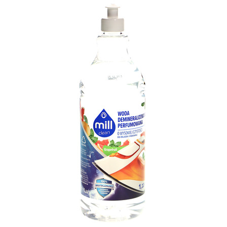 MILL CLEAN WODA DEMINERALIZOWANA PERFUMOWANA GRAPEFRUIT 1220ML (11)