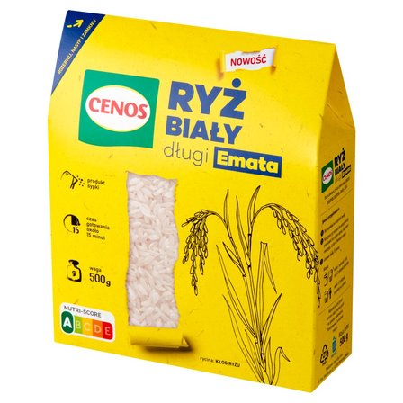 Cenos Ryż biały długi emata 500 g (2)