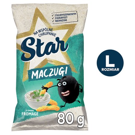 Star Maczugi Chrupki kukurydziane o smaku fromage 80 g (2)