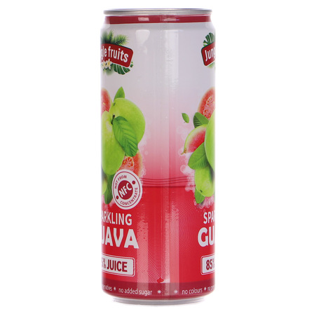 Jungle Fruits Napój gazowany z sokiem z guawy 330 ml (2)