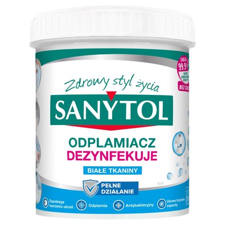 Sanytol Odplamiacz białe tkaniny 450 g (1)