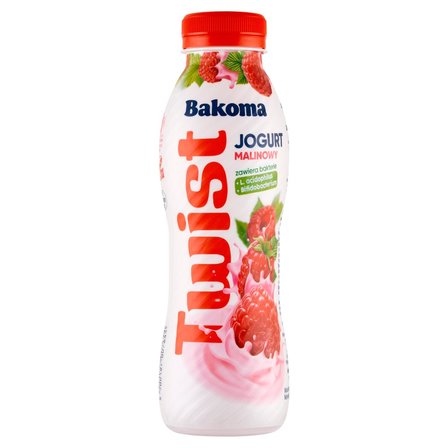 Bakoma Twist Jogurt malinowy 370 g (1)