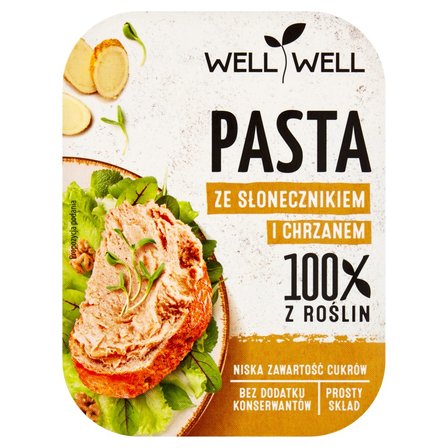 Well Well Pasta ze słonecznikiem i chrzanem 125 g (1)