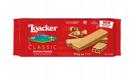 Loacker Wafle orzechowe Classic Napolitaner 175 g (1)