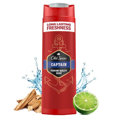 Old Spice Captain Żel pod prysznic i szampon dla mężczyzn 250 ml (2)